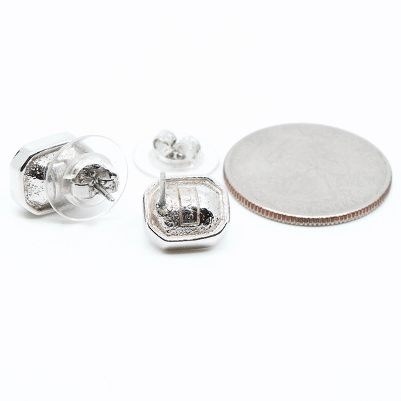 Swarovski Silver Crystal Earrings - Picture 3 of 3